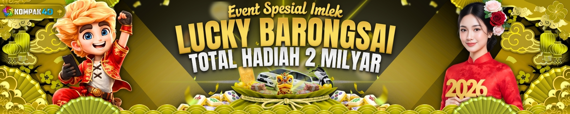 Event Spesial Imlek KOMPAK4D